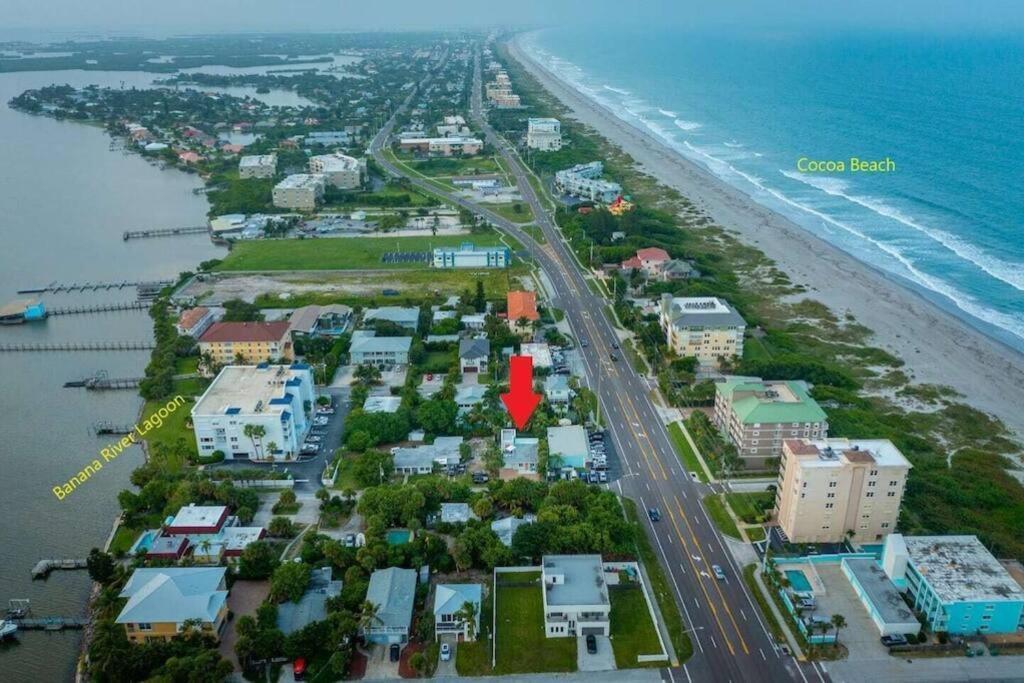 Beach House W/Putting Green/Game Rm/Rooftop Deck Cocoa Beach Exterior foto